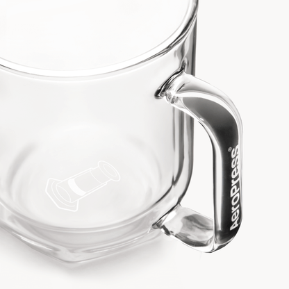 AeroPress Double Wall Glass Coffee Mug - 2 Pack